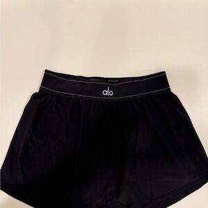 ALO match point tennis skirt Black
